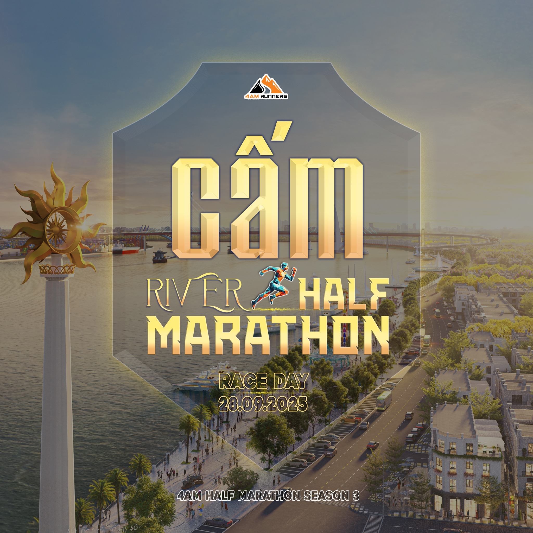CẤM RIVER HALF MARATHON