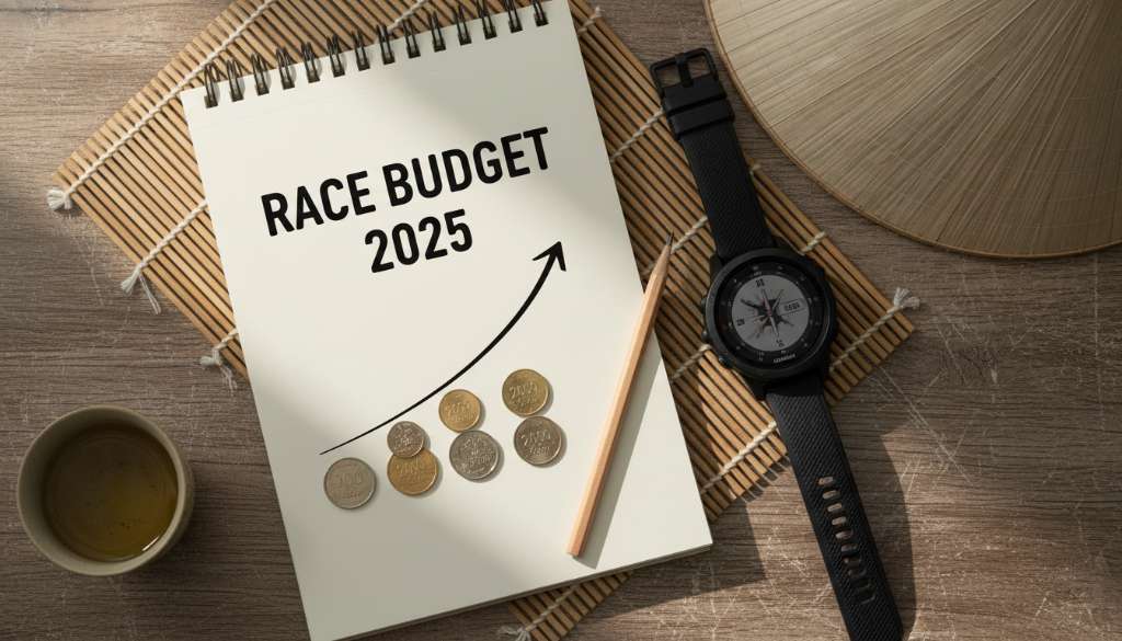 Ảnh chụp từ trên xuống (flatlay) một cuốn sổ tay kế hoạch có ghi 