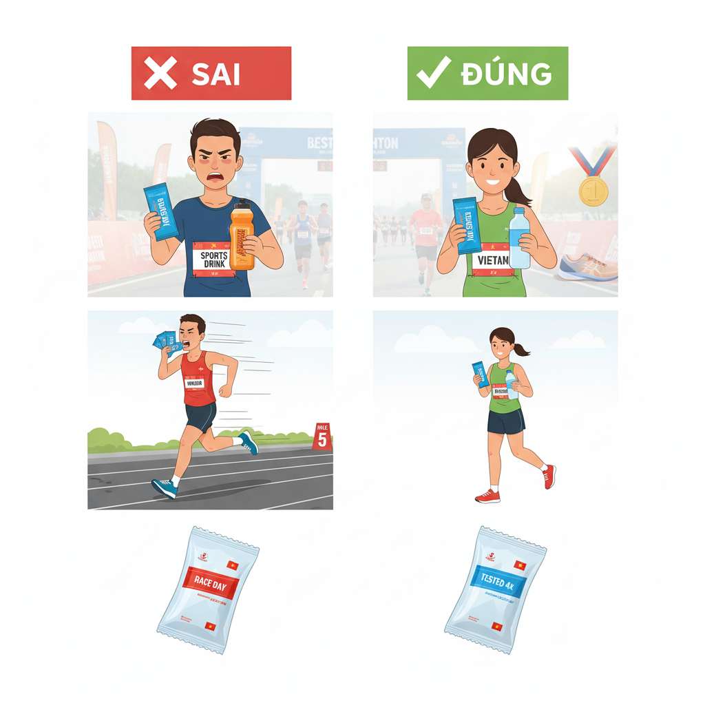 Infographic chia 2 cột trên nền trắng. Cột trái tiêu đề 